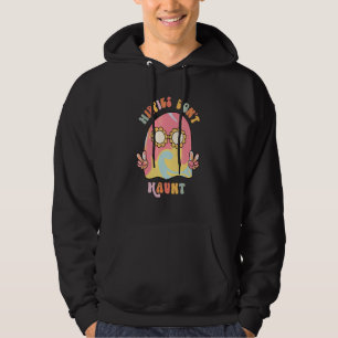 Veste À Capuche Hippies Don't Haunt Cute Hippie Ghost Halloween Co