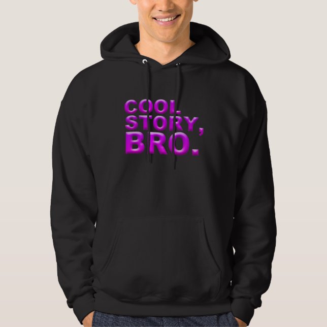 Veste À Capuche Histoire fraîche, bro. (Devant)