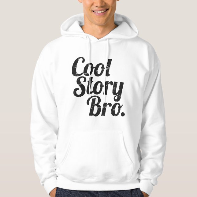 Veste À Capuche Histoire fraîche Bro. (Devant)