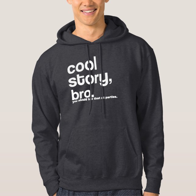 Veste À Capuche Histoire fraîche Bro (Devant)