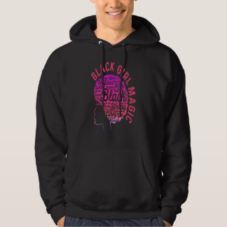 Veste À Capuche Histoire noire Fille Mois magique Amour fort Afro 