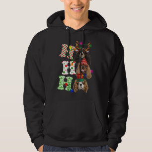 Veste À Capuche Ho Ho Ho Cavalier Roi Charles Espagnol Maître Chri