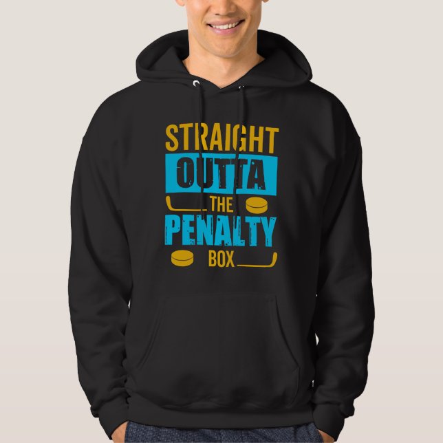 Veste À Capuche Hockey boîte de pénalité (Devant)