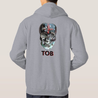Veste À Capuche Hoddie homme avec crâne Conçu par TOB