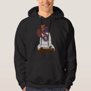 Veste À Capuche Hodl de fentes Bitcoin