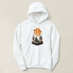 Veste À Capuche Hollow Knight Halloween Lune Épouvantable Citrouil