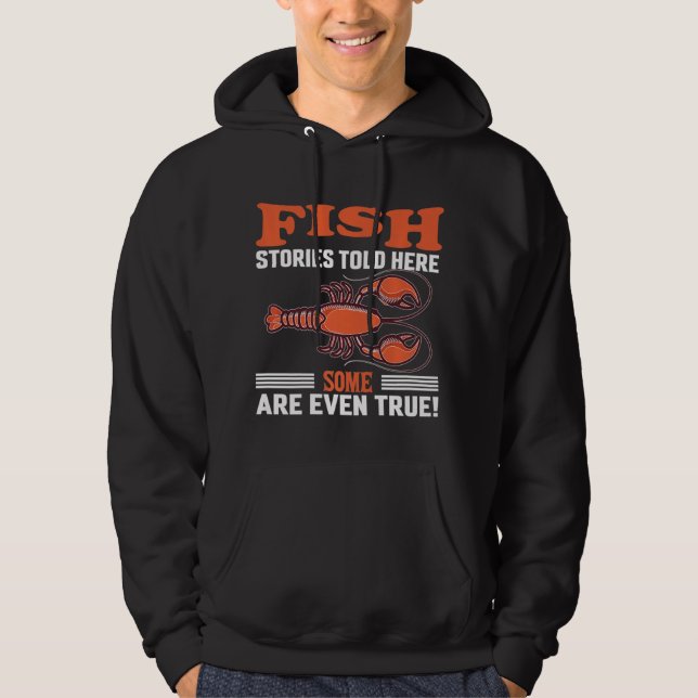 Veste À Capuche Homard De Pêche Pour Un Pêcheur