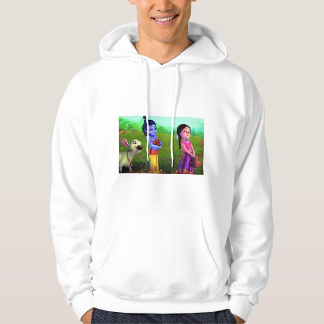 VESTE À CAPUCHE HOMME JACKET PETIT MODÈLE KRISHNA CLASSIQUE (Devant)