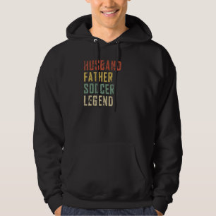 Veste À Capuche Homme Mari Père Football Légende Football Sport Gr