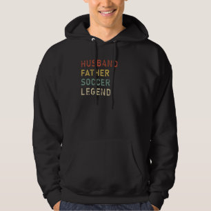 Veste À Capuche Homme Mari Père Football Légende Football Sport Gr
