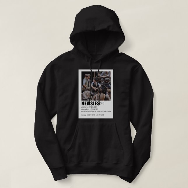 Veste À Capuche Hommes amusants Nouvelles Fermer Broadway Poster m (Design devant)