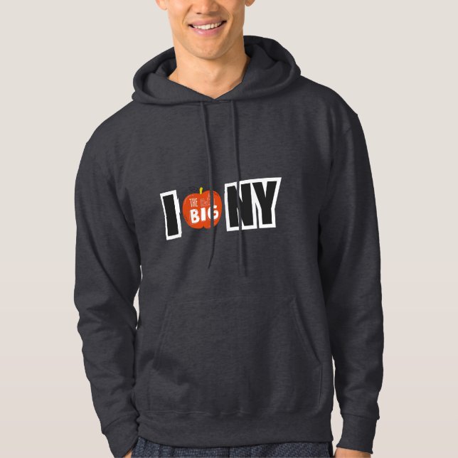 Veste À Capuche Homme's Basic Love New York Sweatshirt à capuche (Devant)