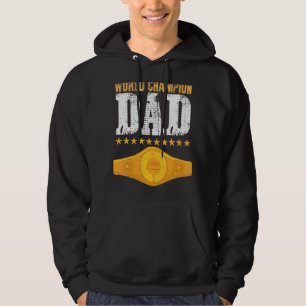 Veste À Capuche Hommes Champion Belt Père Jour Des Enfants Papa