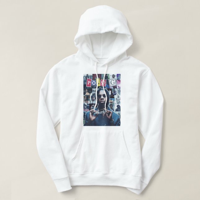 Veste À Capuche Hommes Femmes Américaine Lil Rapper Tjay Chanteur  (Design devant)