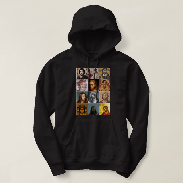 Veste À Capuche Hommes Femmes Notre Dame Paix Awesome Pour Ventila (Design devant)