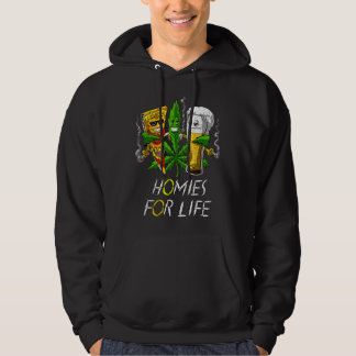Veste À Capuche Hommes pour la vie Bière et les bourgeons de mauva