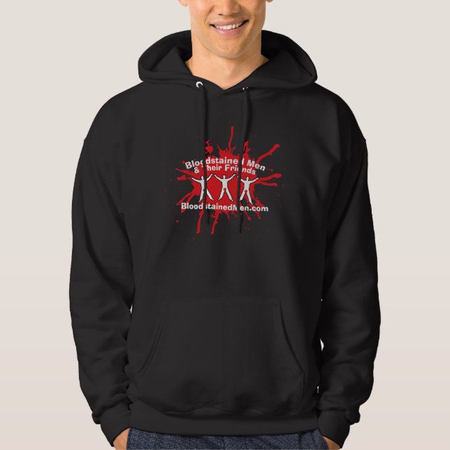 Veste À Capuche Hommes sanglants et leurs amis (Devant)