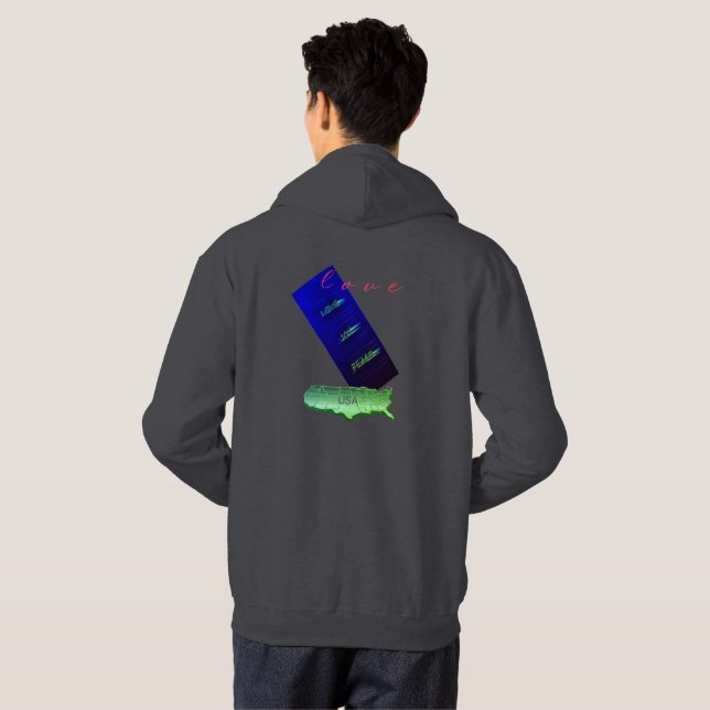 Veste À Capuche Hoodie Sweatshirt (Dos entier)