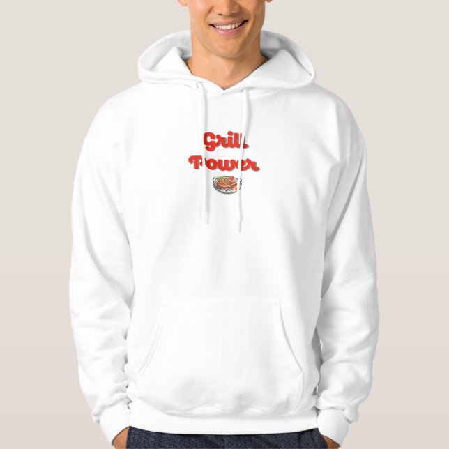 Veste À Capuche Hoodies Grill Power (Devant)