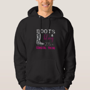Veste À Capuche Horse Tee Boots & Bling C'est une petite fille H