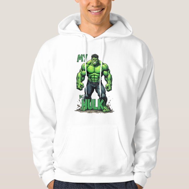 Veste À Capuche Hulk  (Devant)