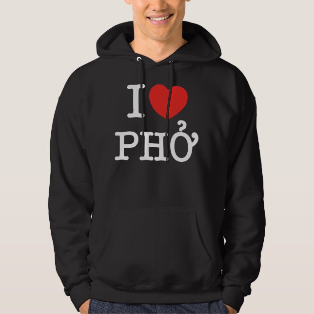 Veste À Capuche I coeur (amour) Pho (Devant)