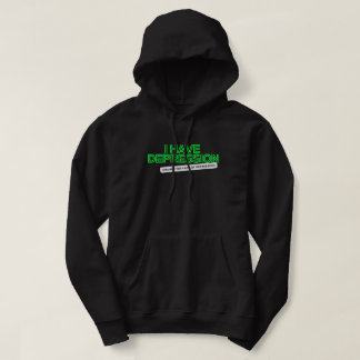 Veste À Capuche I have Depression _ QR CTFOD Hoodie 