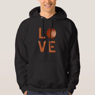 Veste À Capuche I Heart Basketball I Do Love Basketball