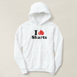 Veste À Capuche I Heart Sharts