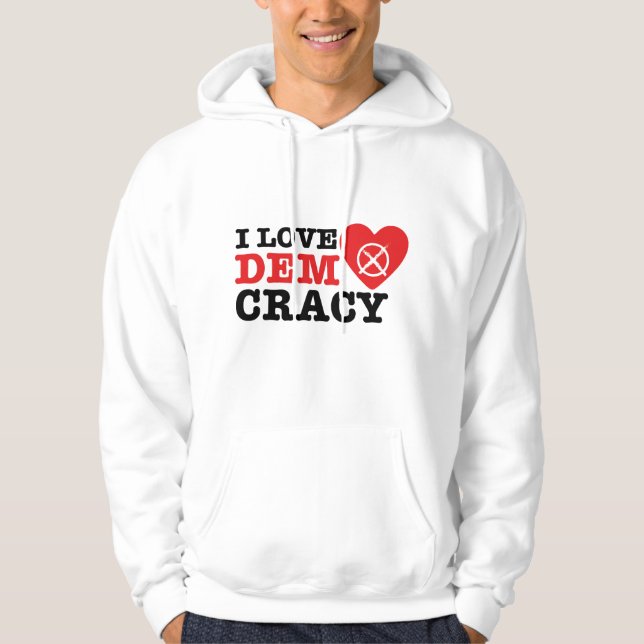 Veste À Capuche I Love (Devant)