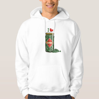 Veste À Capuche I Love Capers