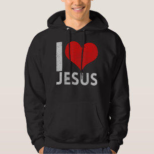 Veste À Capuche I Love Jesus T-ShirtEs-tu un dévot patriotique de