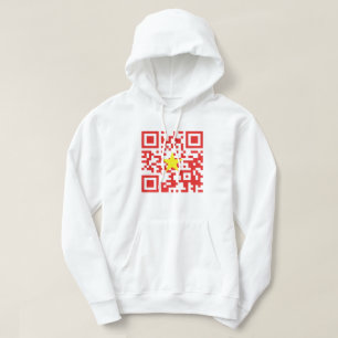 Veste À Capuche I Love Vietnam (Tôi Yêu Viêt Nam) Drapeau QR Code