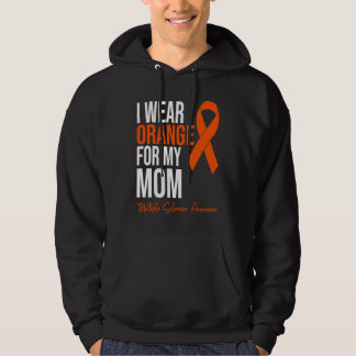 Veste À Capuche I Wear Orange For My Mom MS Warrior Multiple Scler