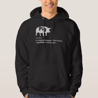 Veste À Capuche Ici Piggy Piggy T-shirt Chasse aux sangliers Vinta