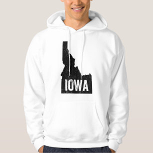 Veste À Capuche Idaho Iowa Drôle de mélange de géographie