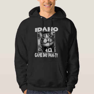 Veste À Capuche Idaho Jeu Jour Fête Drôle Accueil État Idaho