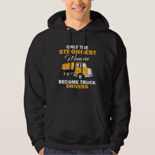 Veste À Capuche Idée De Conducteur De Camion Pour Les Femmes