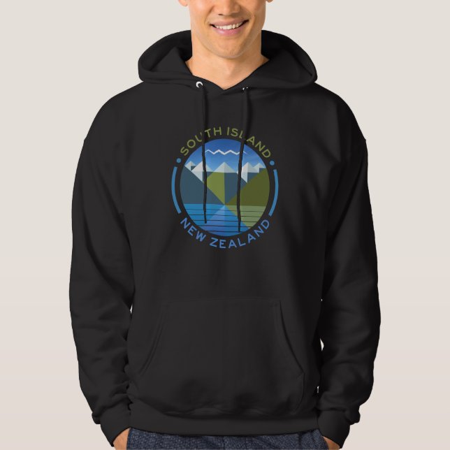 VESTE À CAPUCHE ÎLE DU SUD NOUVELLE-ZÉLANDE (Devant)