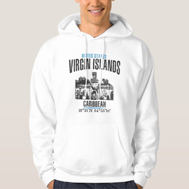 Veste À Capuche Îles Vierges (Devant)