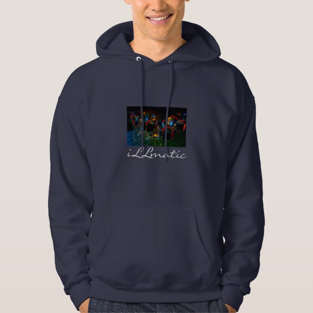 Veste À Capuche iLLmatic métallique (Devant)