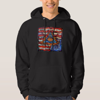 VESTE À CAPUCHE ILLUMINATI NWO