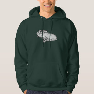 Veste À Capuche Illustration 1964 antique de voiture de sport de