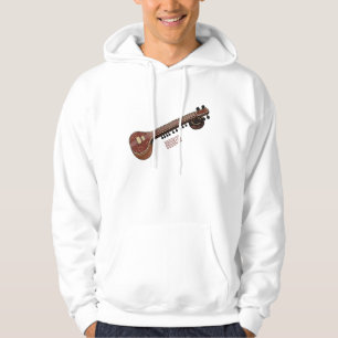 Veste À Capuche Illustration de dessin de Sitar