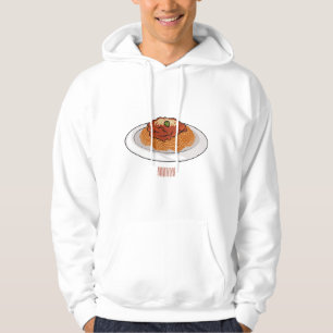 Veste À Capuche Illustration de Spaghetti