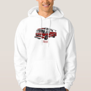Veste À Capuche Illustration du moteur à incendie