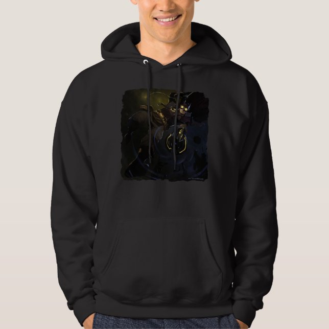 Veste À Capuche Illustration d'une crise infinie, Gaslight Batman (Devant)