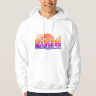 Veste À Capuche Illustration Rétro Funky 2026 – Bandes de Coucher