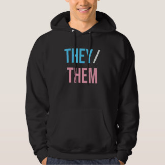 Veste À Capuche Ils leurs pronounounounouns pour non-binary Enby N