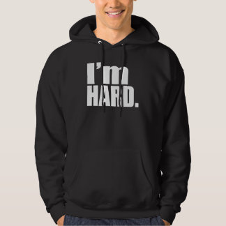 VESTE À CAPUCHE I'M HARD MENS
